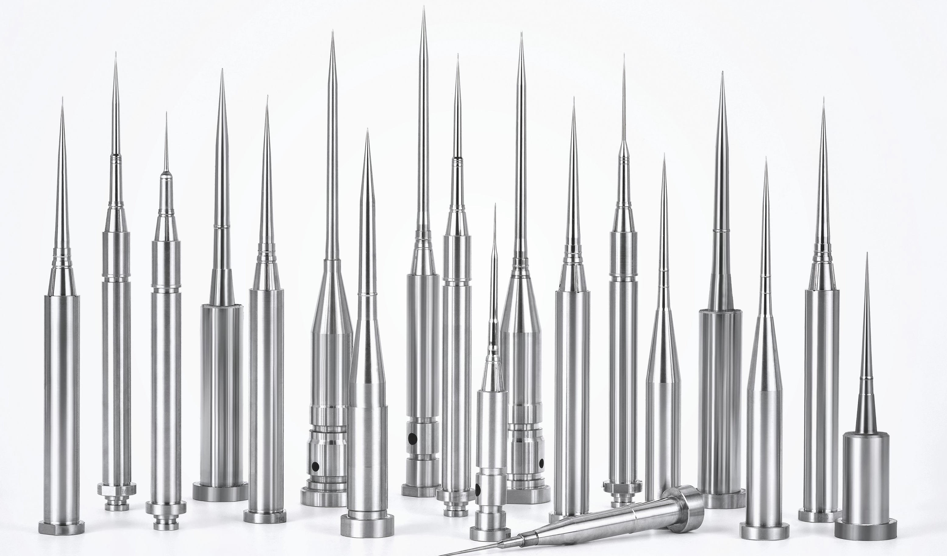 Customized Mold Parts for Medical Plastic Injection – Made with M380-S136 for medical pins & Cups